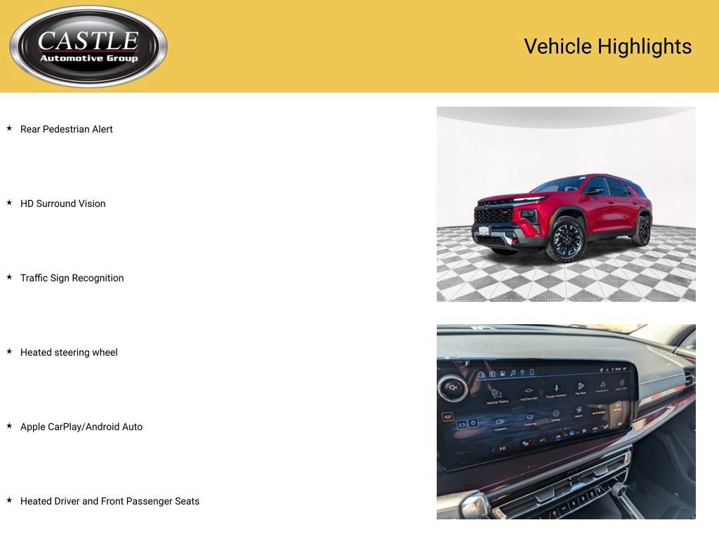 Used 2026 Chevrolet Traverse Z71 w/ Driver Confidence Package AWD/4WD image 7
