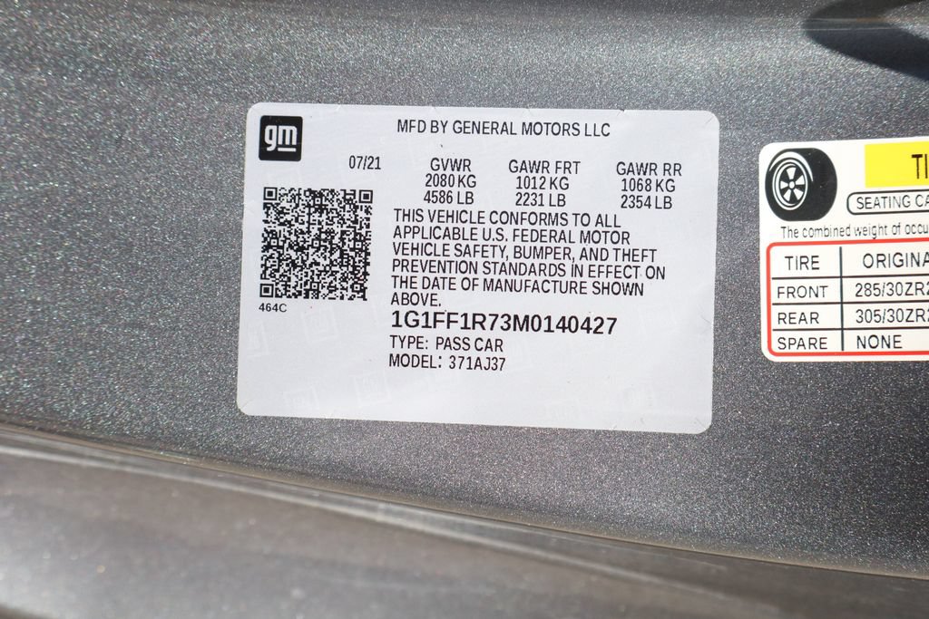 Used 2021 Chevrolet Camaro SS RWD image 44