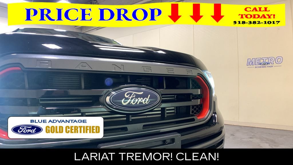 Certified 2023 Ford Ranger Lariat w/ Tremor Off-Road Package AWD/4WD image 47