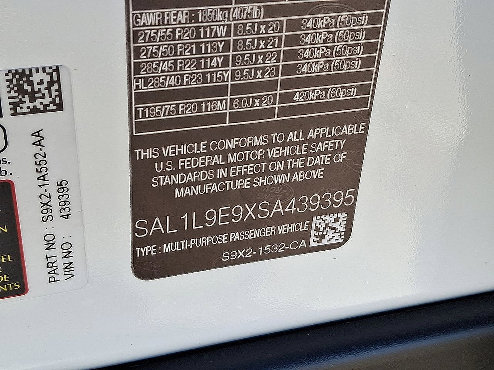 New 2025 Land Rover Range Rover Sport Dynamic SE AWD/4WD image 27