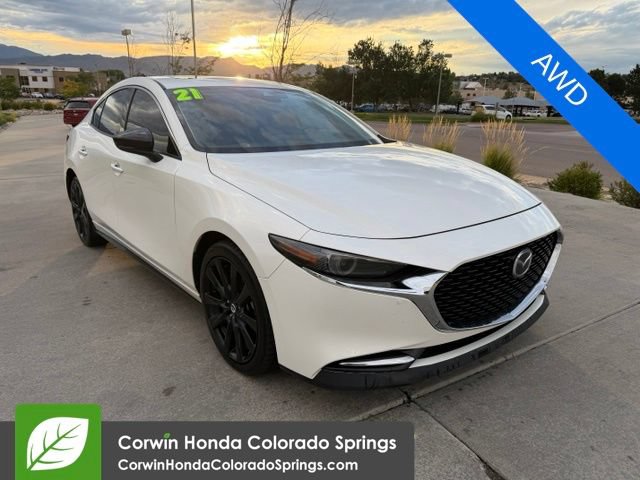 Used 2021 MAZDA MAZDA3 AWD 2.5 Turbo Sedan