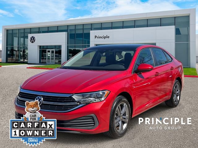 Used 2023 Volkswagen Jetta SE w/ Panoramic Sunroof Package FWD image 1
