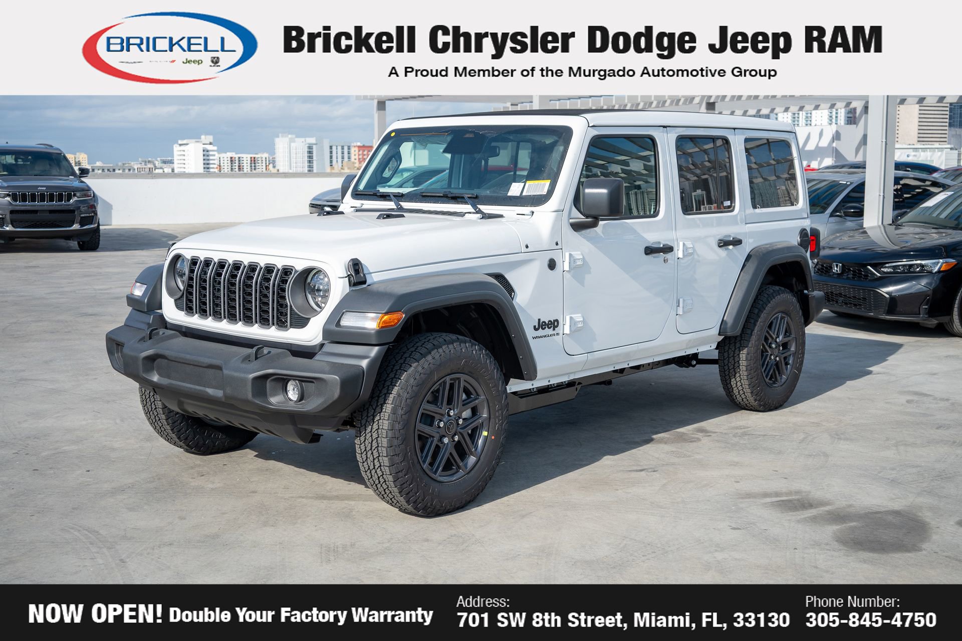 New 2026 Jeep Wrangler Sport S image 1