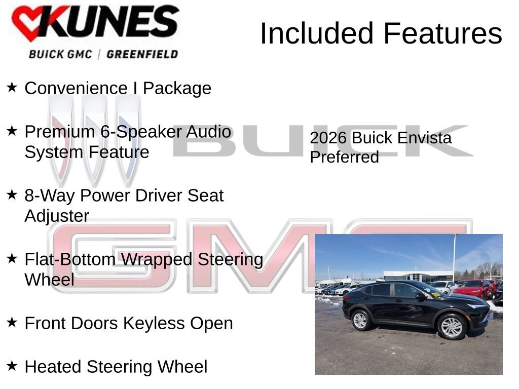 New 2026 Buick Envista Preferred w/ Convenience I Package image 3