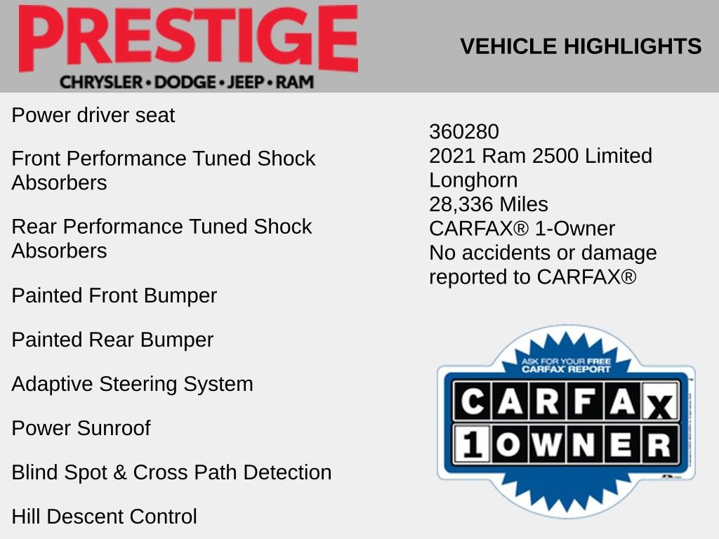 Used 2021 RAM 2500 Limited AWD/4WD image 10