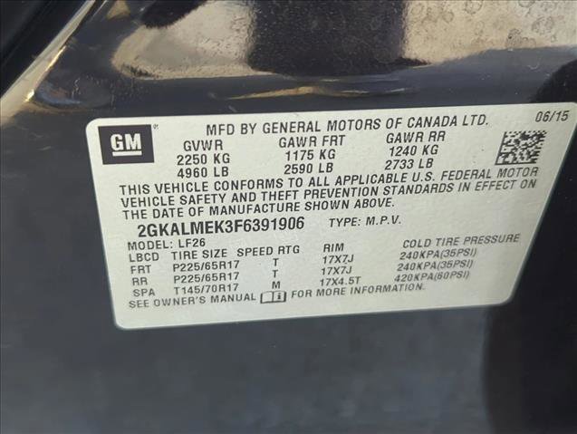 Used 2015 GMC Terrain SLE image 2