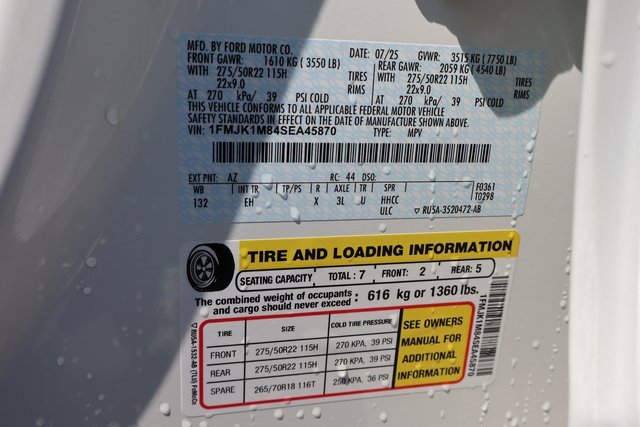 New 2025 Ford Expedition Max Platinum w/ Stealth Appearance Package image 44