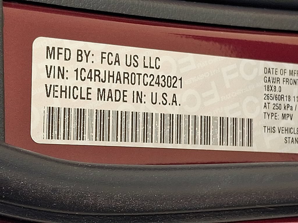 New 2026 Jeep Grand Cherokee Altitude AWD/4WD image 21