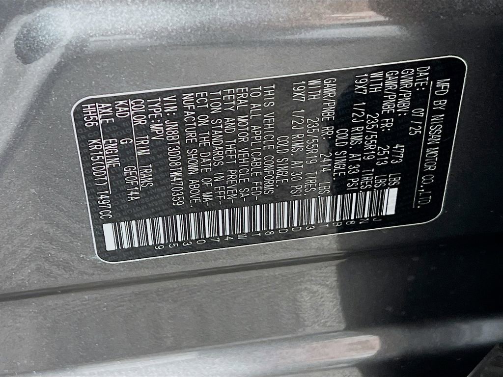 New 2026 Nissan Rogue Platinum w/ Platinum Premium Package image 27