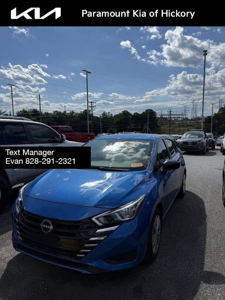 Used 2024 Nissan Versa S w/ Trunk Package