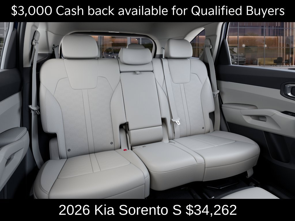 New 2026 Kia Sorento S w/ S Panoramic Sunroof Package FWD image 16