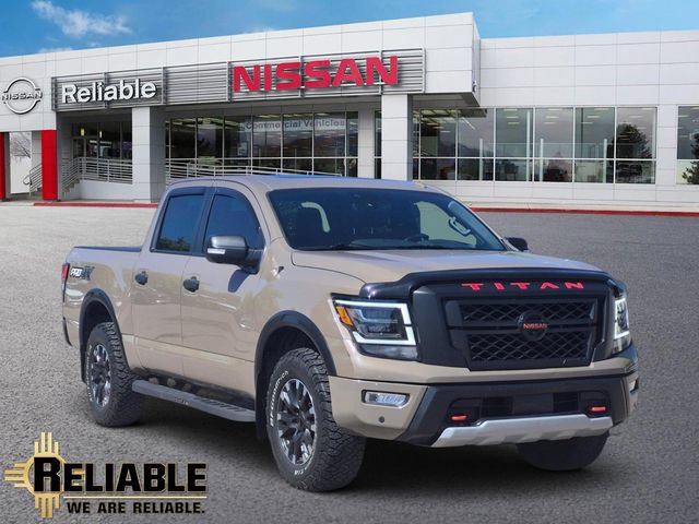 Certified 2021 Nissan Titan PRO-4X w/ Pro-4x Convenience Package AWD/4WD image 1