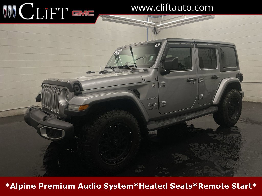 Used 2018 Jeep Wrangler Unlimited Sahara w/ Uconnect 4C Nav & Sound Group