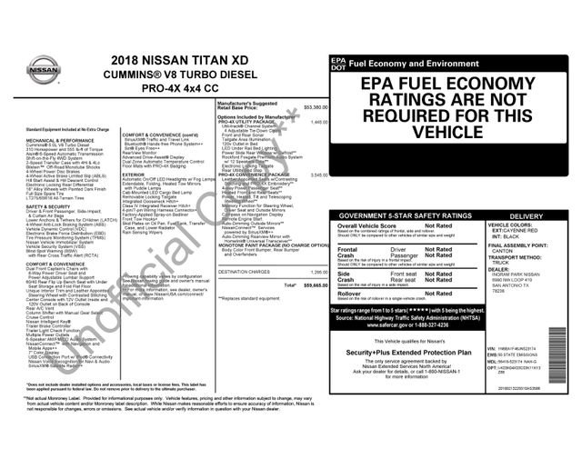 Used 2018 Nissan Titan PRO-4X w/ Pro-4x Convenience Package image 3