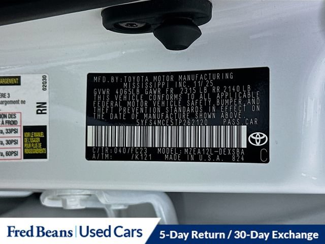 Used 2026 Toyota Corolla SE FWD image 36