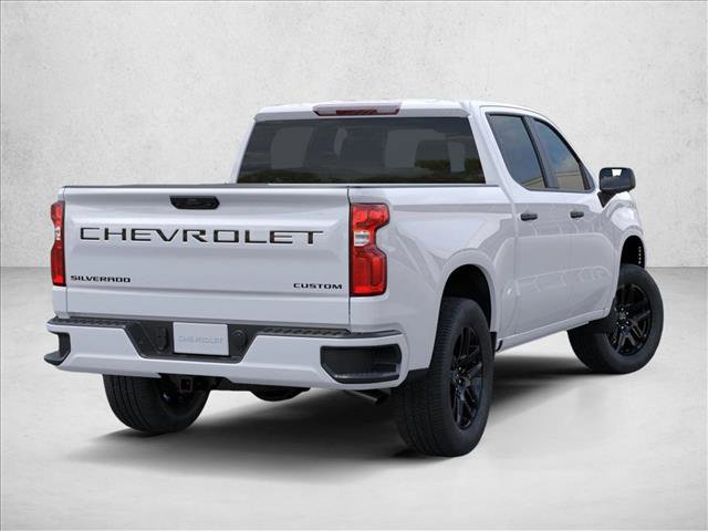 New 2025 Chevrolet Silverado 1500 Custom w/ LPO, Dark Essentials Package RWD image 4