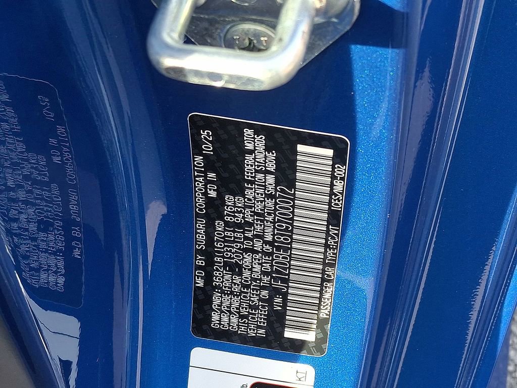 New 2026 Subaru BRZ Limited image 17