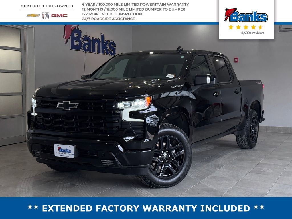 Certified 2025 Chevrolet Silverado 1500 RST w/ Convenience Package II AWD/4WD image 1