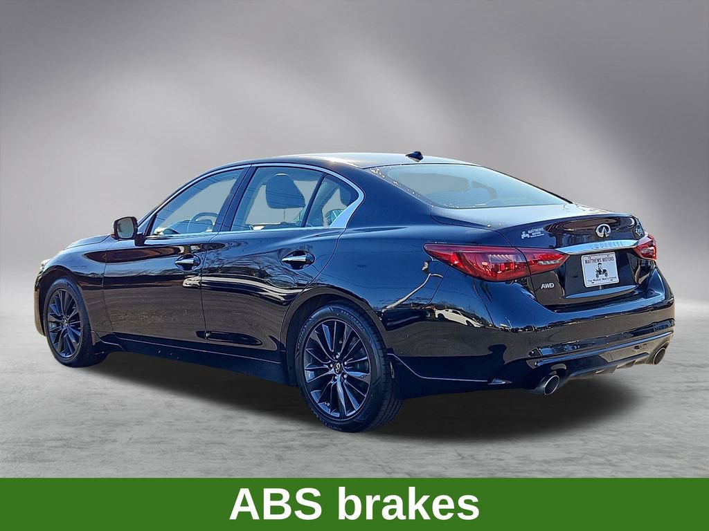 Used 2022 INFINITI Q50 Luxe w/ Cargo Package AWD/4WD image 5