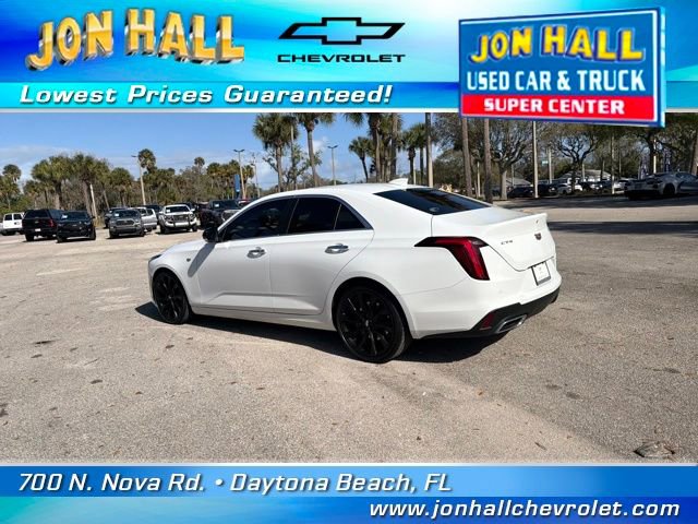 Used 2023 Cadillac CT4 Premium Luxury w/ LPO, ONYX Package RWD image 7