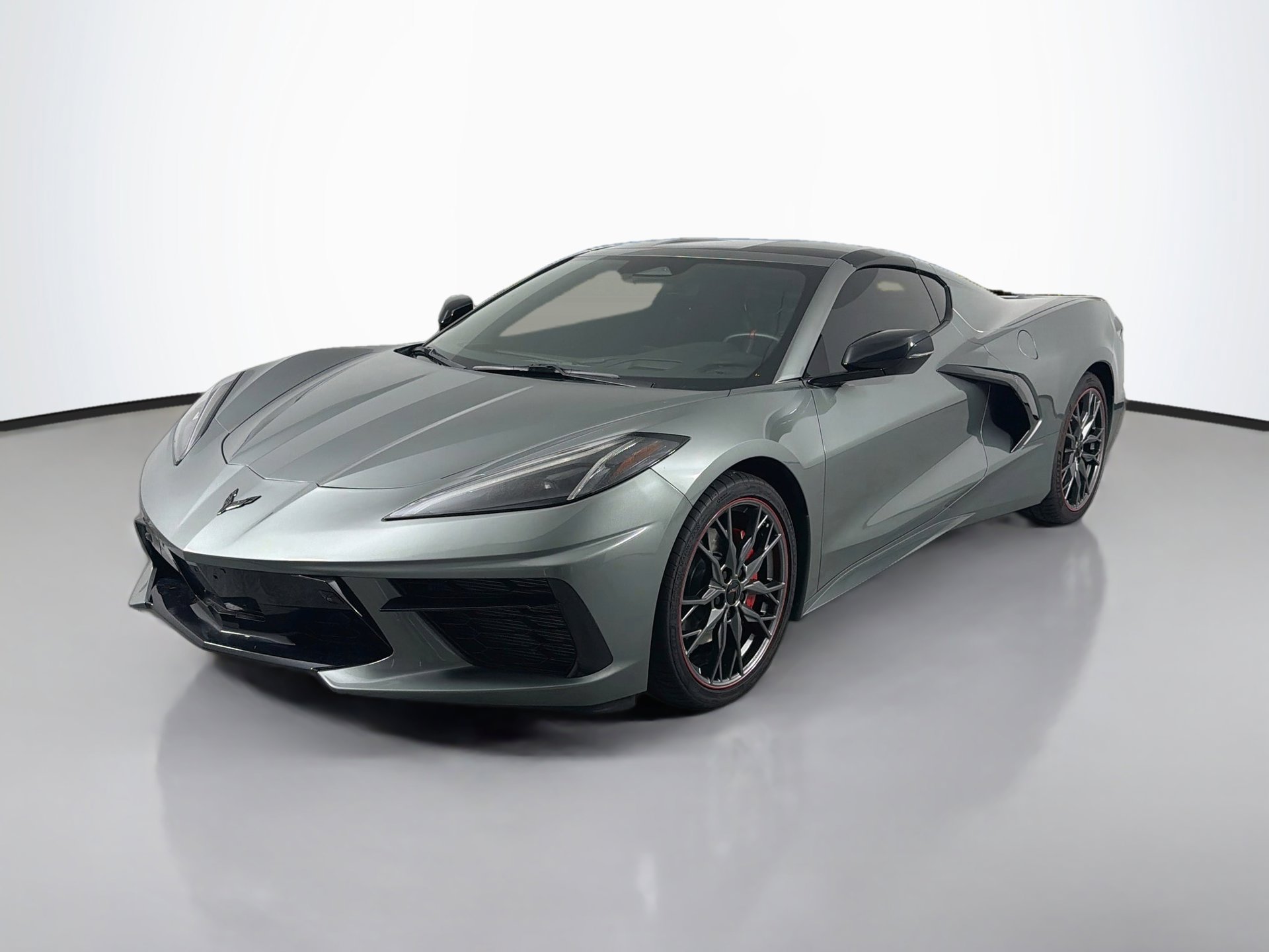 Used 2024 Chevrolet Corvette Stingray Premium Cpe w/ Body-Color Dual Roof Package RWD image 2