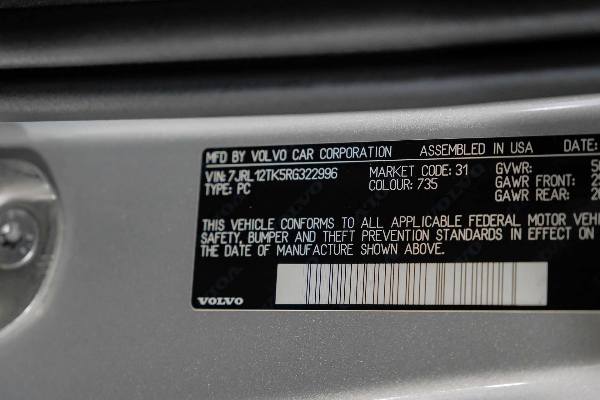 Used 2024 Volvo S60 B5 Core AWD/4WD image 63
