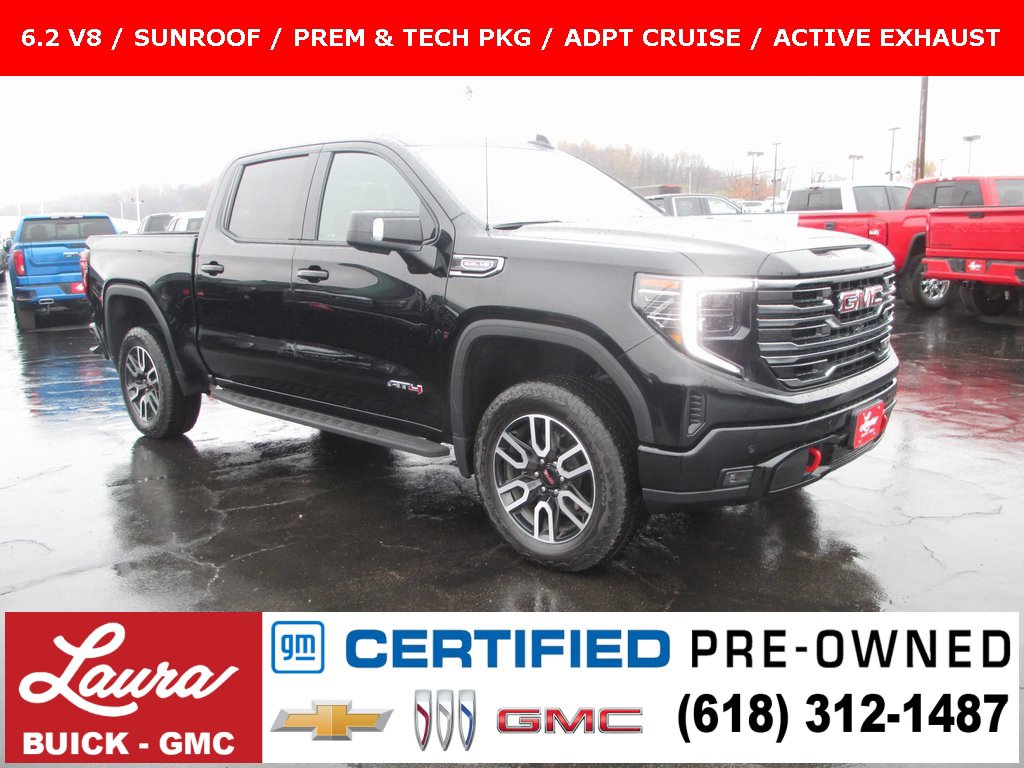 Certified 2025 GMC Sierra 1500 AT4 w/ AT4 Premium Package image 1