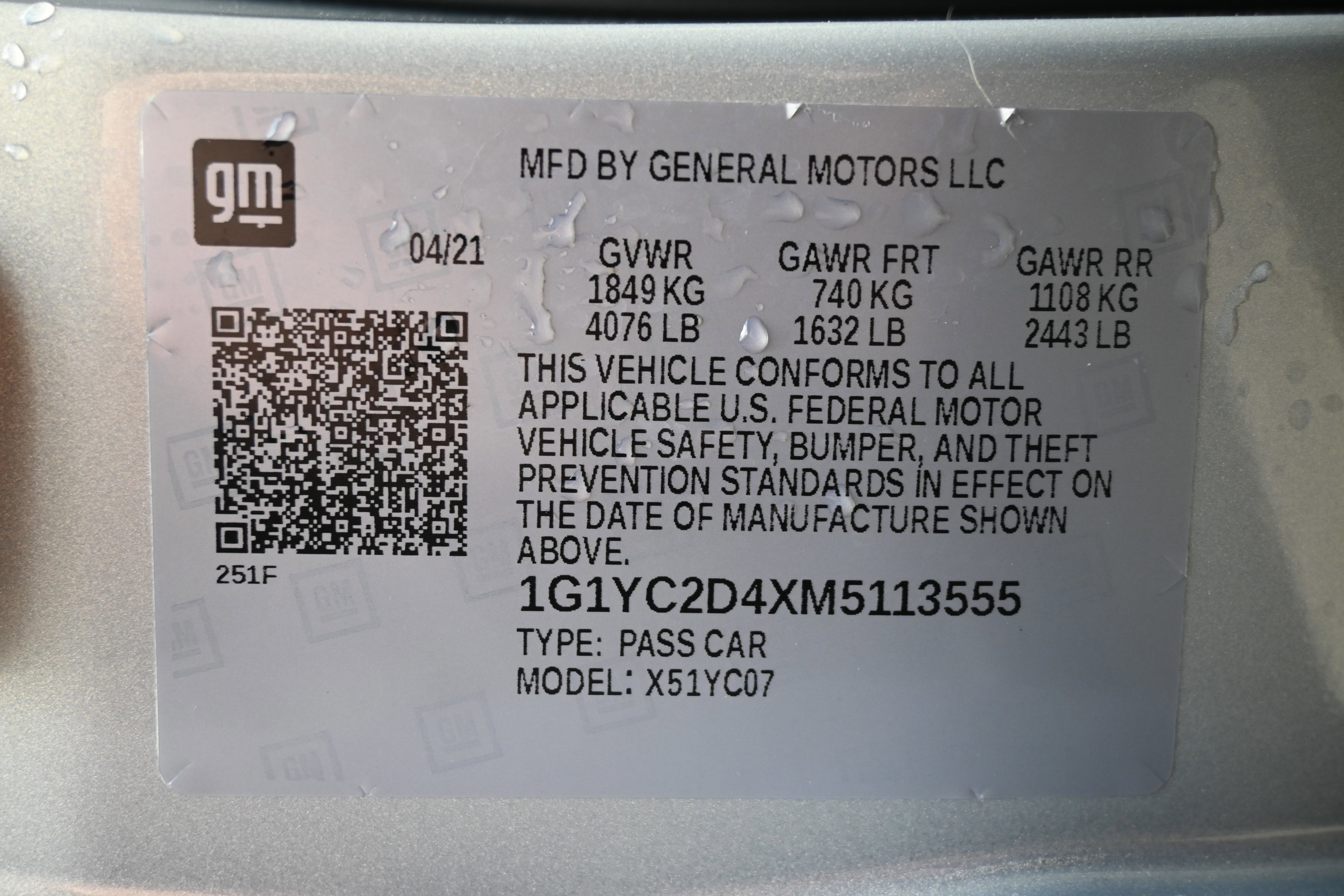 Used 2021 Chevrolet Corvette Stingray Premium Cpe w/ Z51 Performance Package image 35