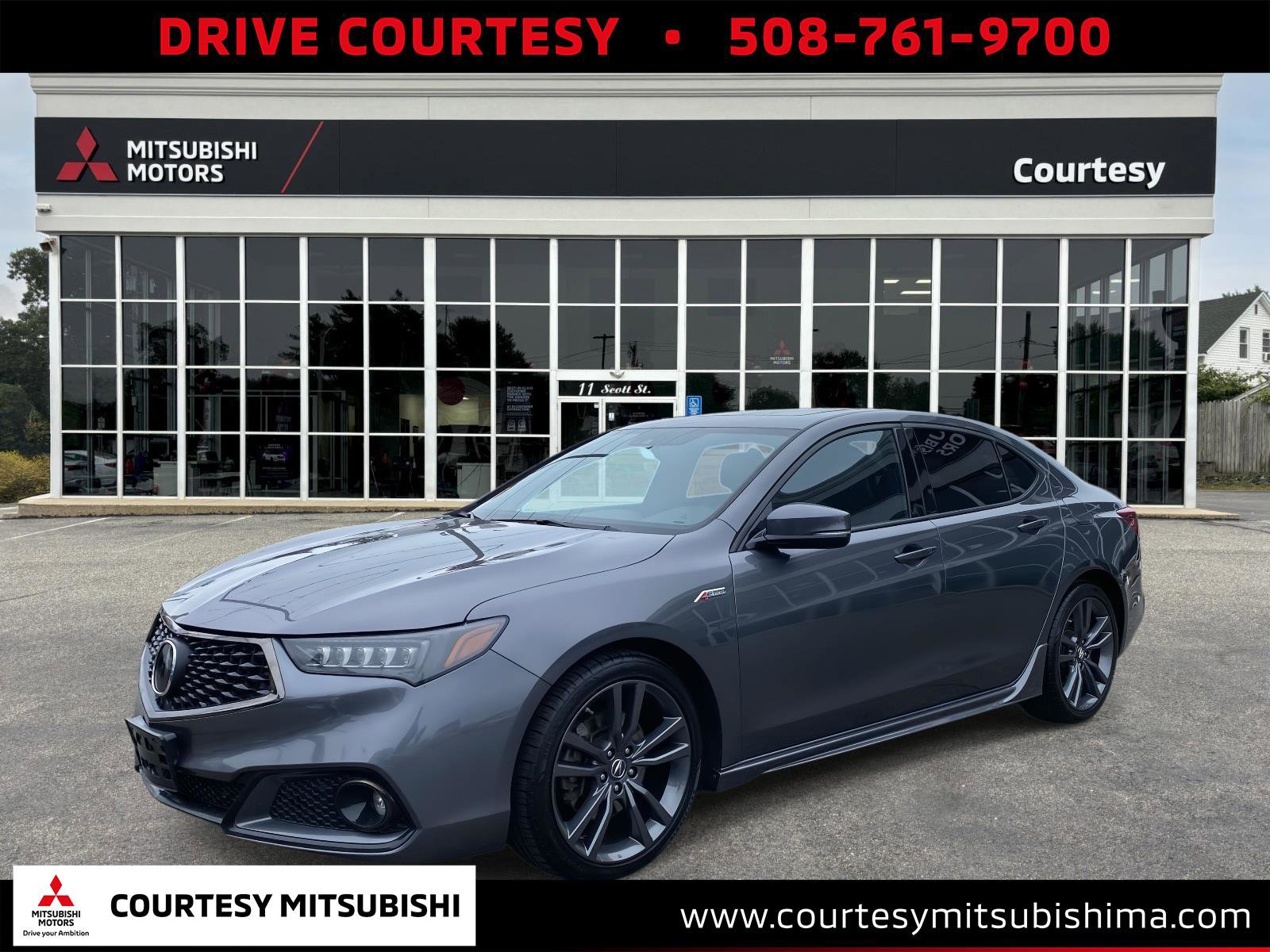 Used 2020 Acura TLX w/ A-SPEC Pkg image 1