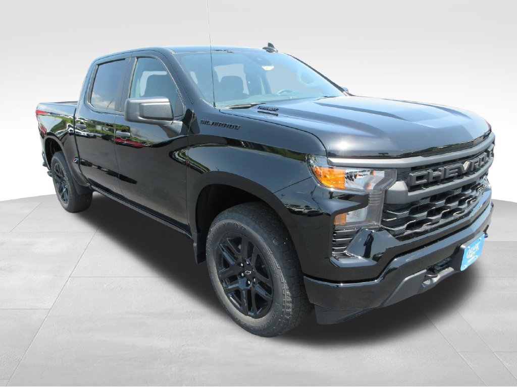 New 2026 Chevrolet Silverado 1500 Custom w/ Turbomax Blackout Package AWD/4WD image 7