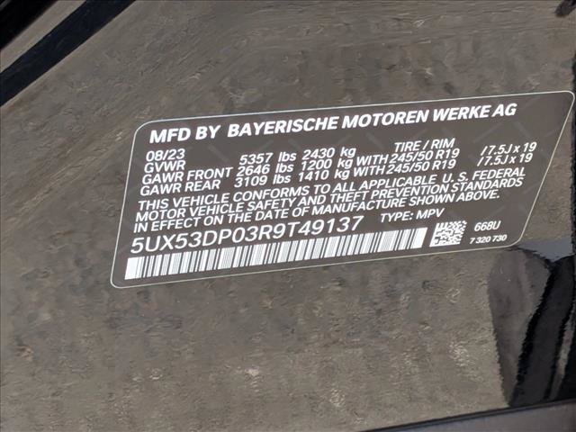 Used 2024 BMW X3 xDrive30i w/ Convenience Package AWD/4WD image 26