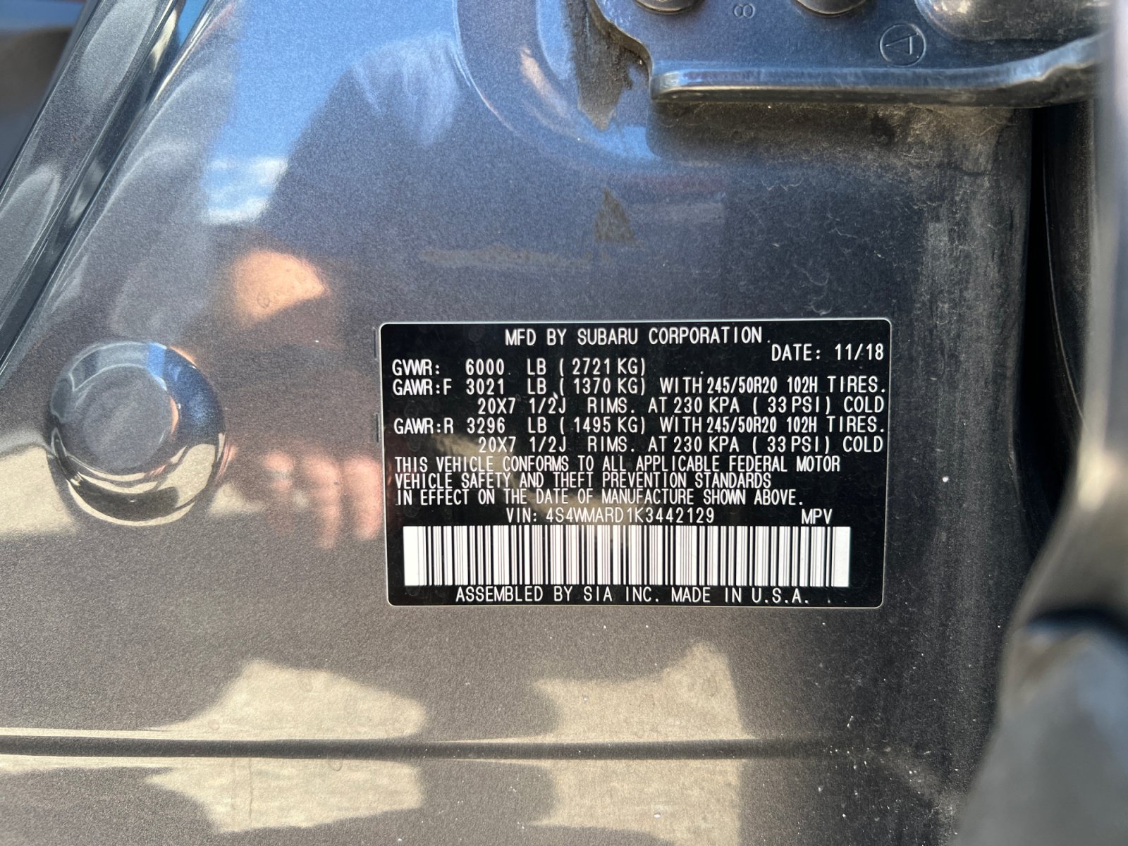 Used 2019 Subaru Ascent Touring AWD/4WD image 25