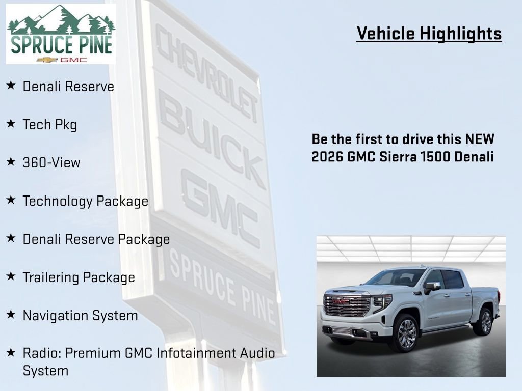 New 2026 GMC Sierra 1500 Denali w/ Denali Reserve Package image 5