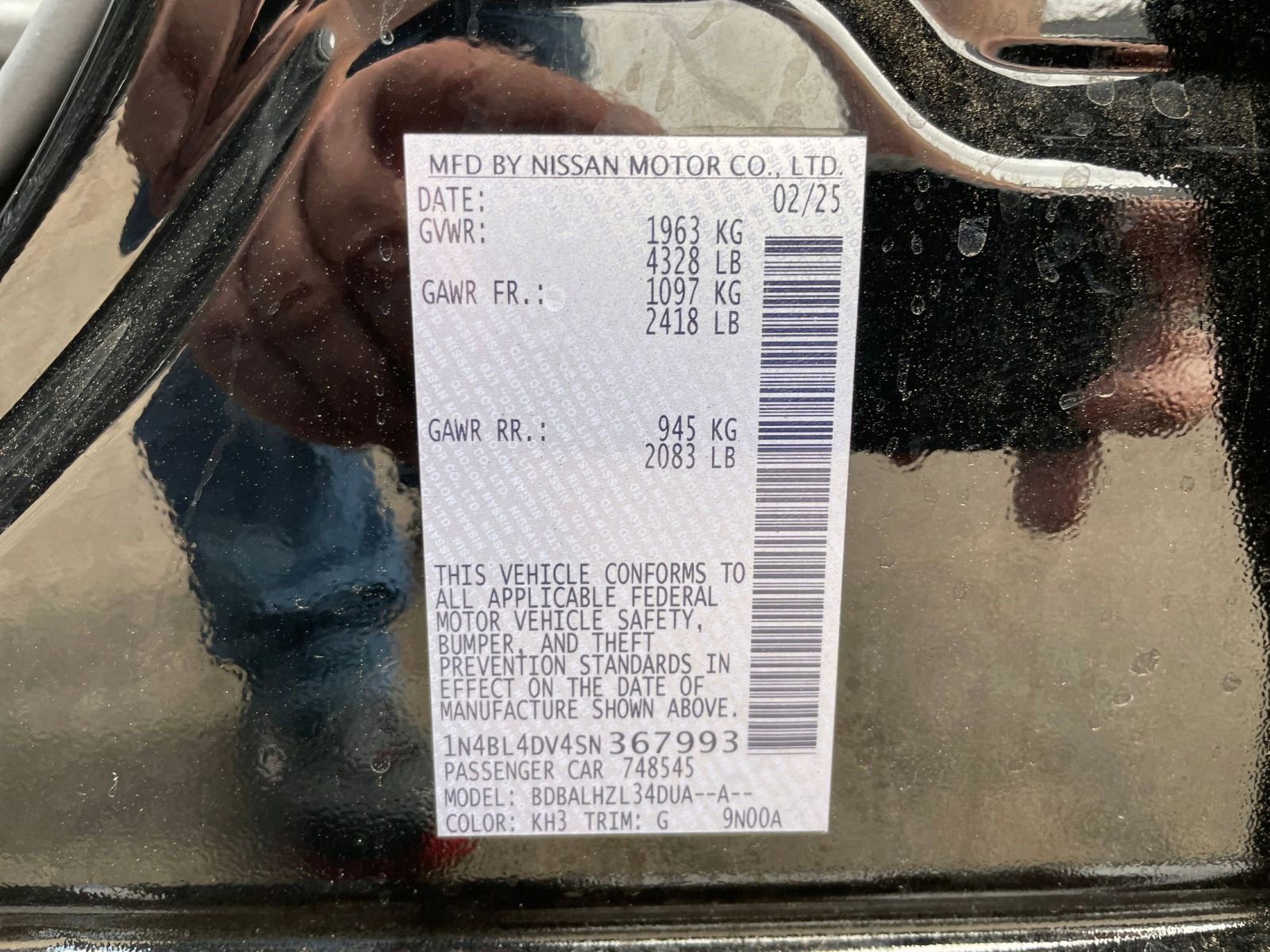 Used 2025 Nissan Altima 2.5 SV image 30