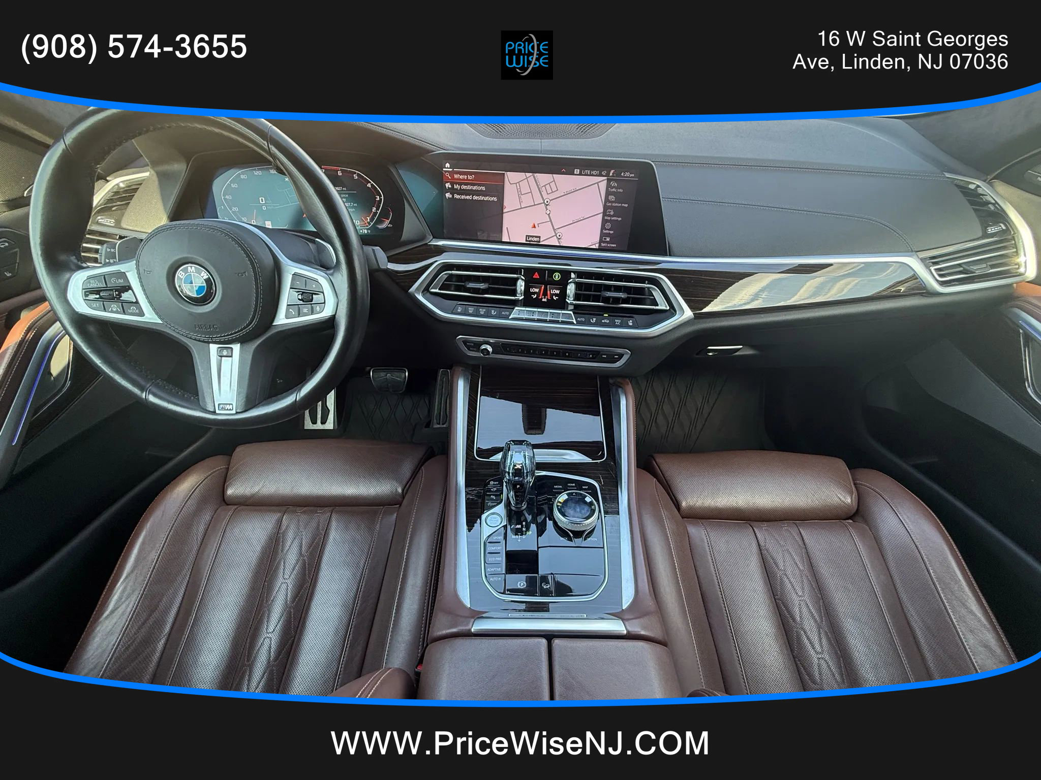 Used 2021 BMW X6 M50i w/ Executive Package image 19