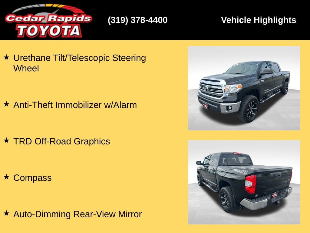 Used 2017 Toyota Tundra SR5 AWD/4WD image 30