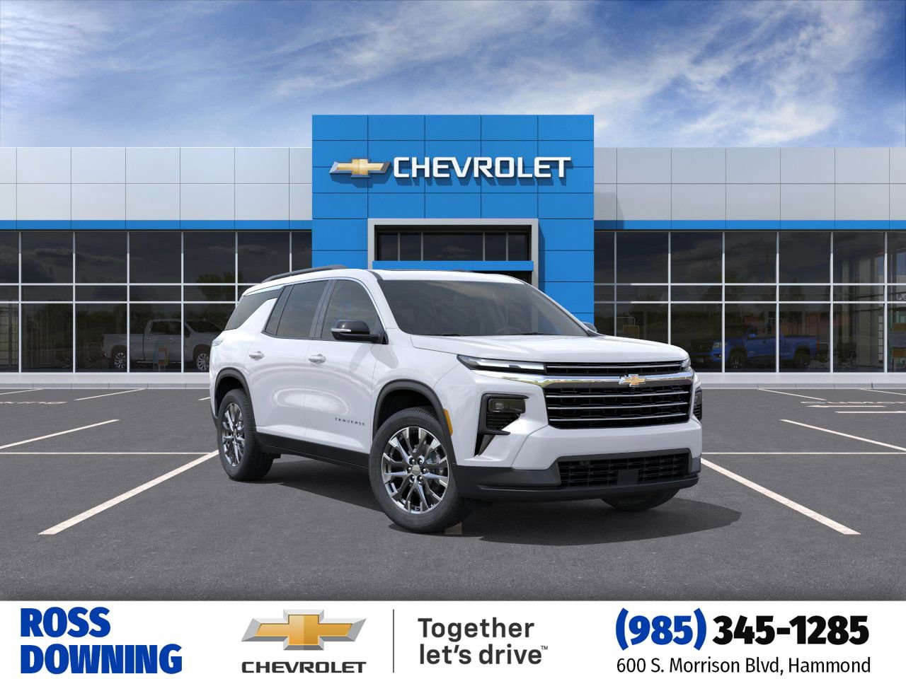 New 2026 Chevrolet Traverse LT w/ Sun and Wheel Package