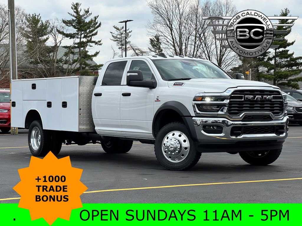 New 2026 RAM 5500 Tradesman w/ Chrome Appearance Group