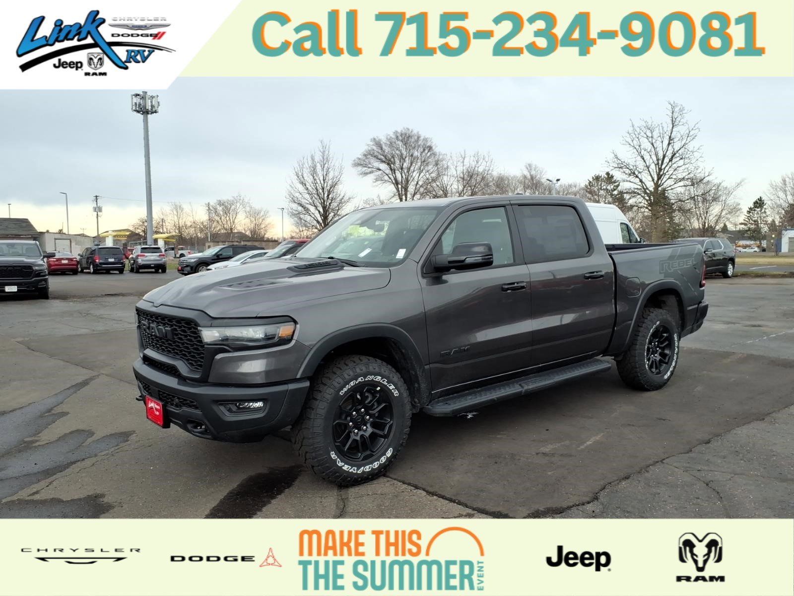 New 2026 RAM 1500 Rebel w/ Rebel Level 2 Equipment Group AWD/4WD image 1
