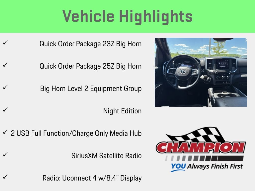 Used 2020 RAM 1500 Big Horn AWD/4WD image 6