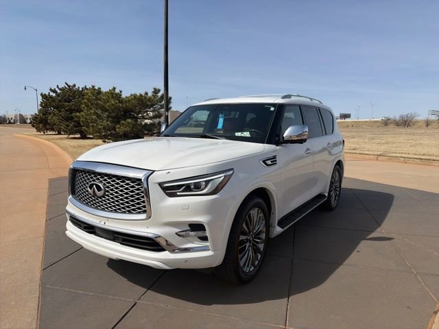 Used 2021 INFINITI QX80 Sensory w/ All-Season Package image 1