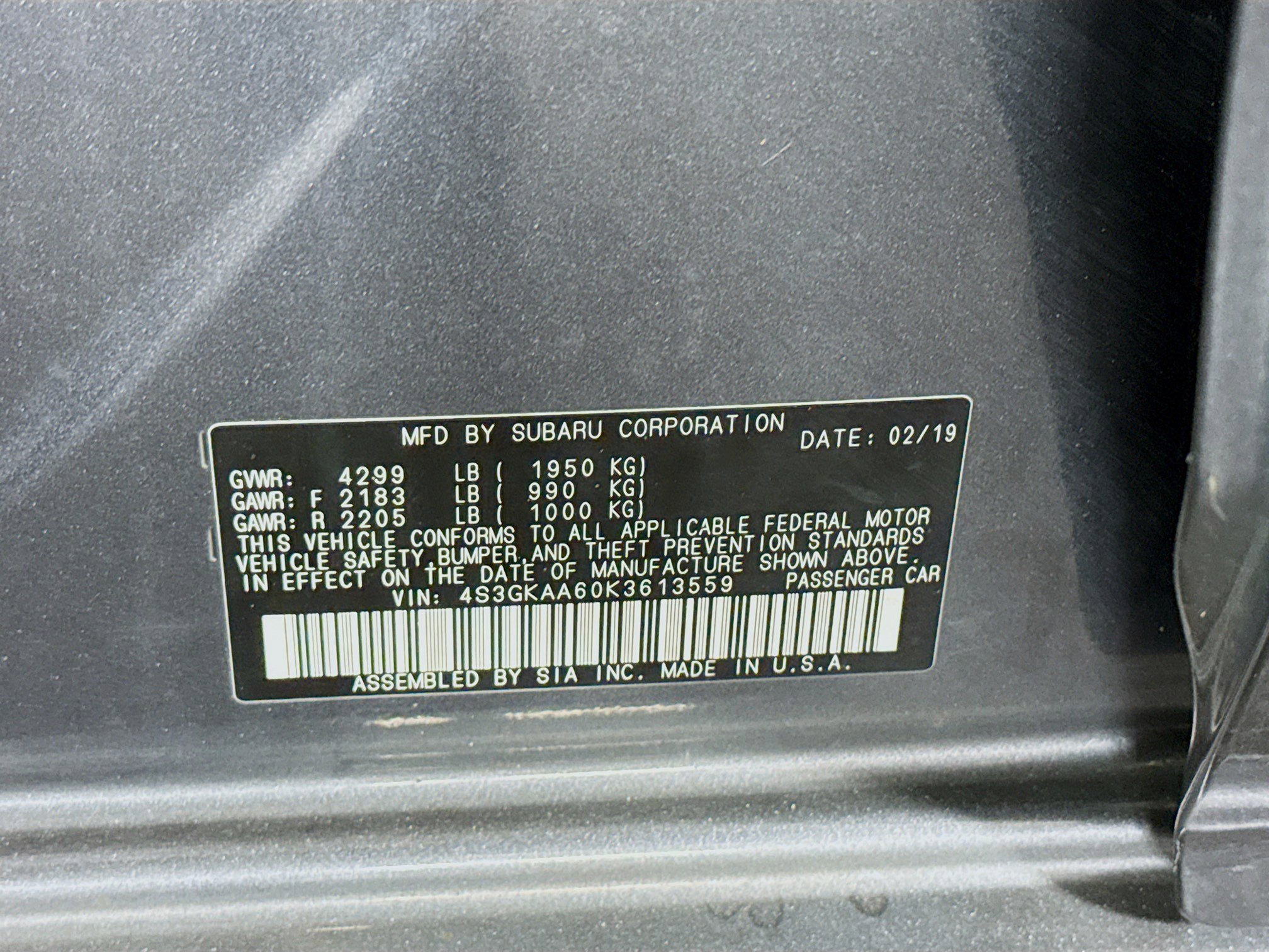 Used 2019 Subaru Impreza 2.0i image 39