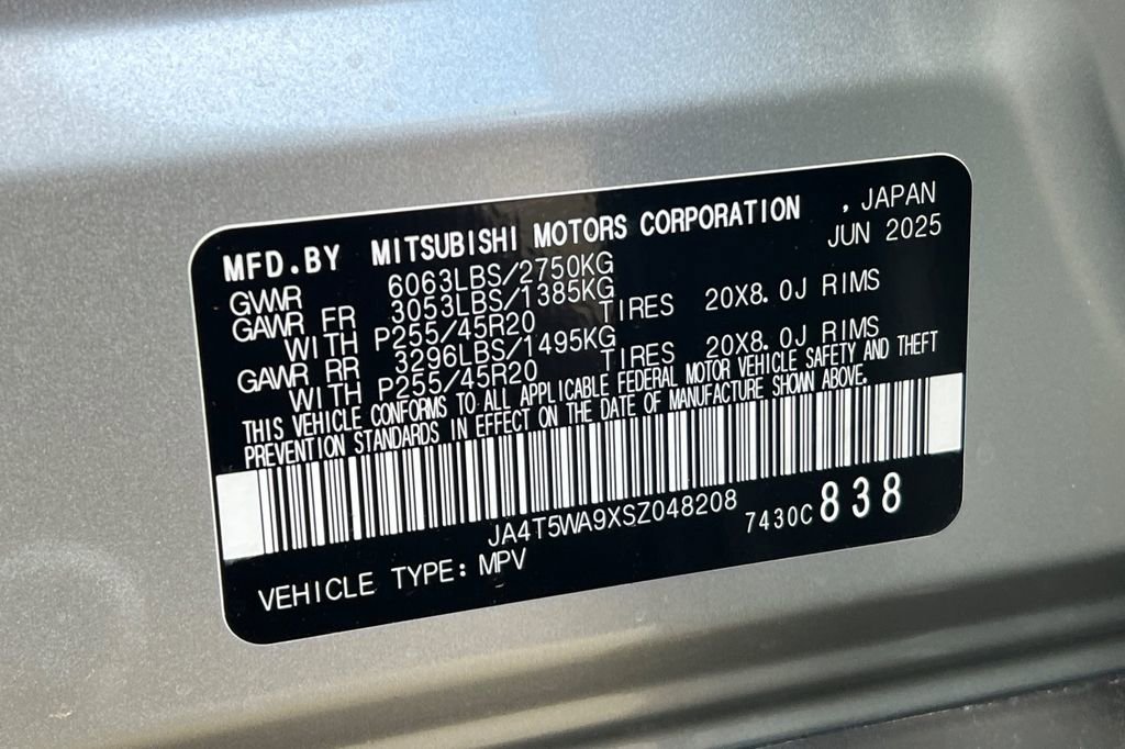 New 2025 Mitsubishi Outlander SEL Black Edition image 28