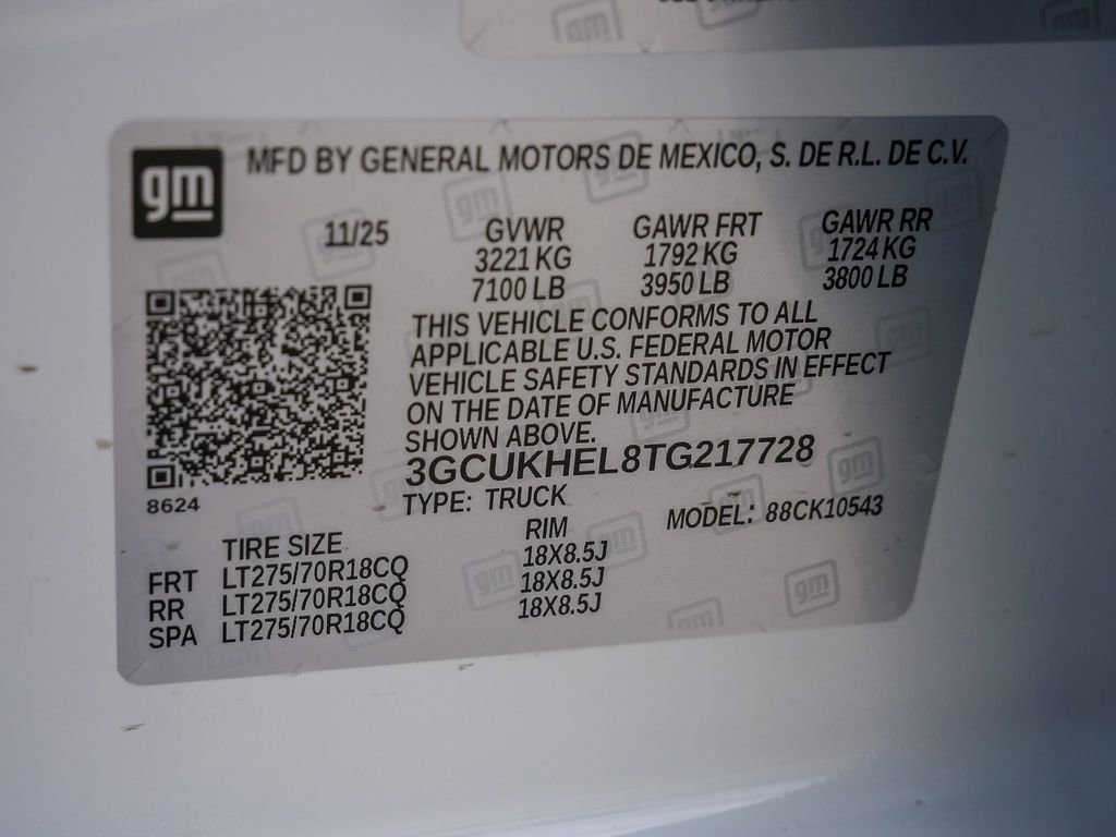 New 2026 Chevrolet Silverado 1500 ZR2 w/ Dark Appearance Package AWD/4WD image 53