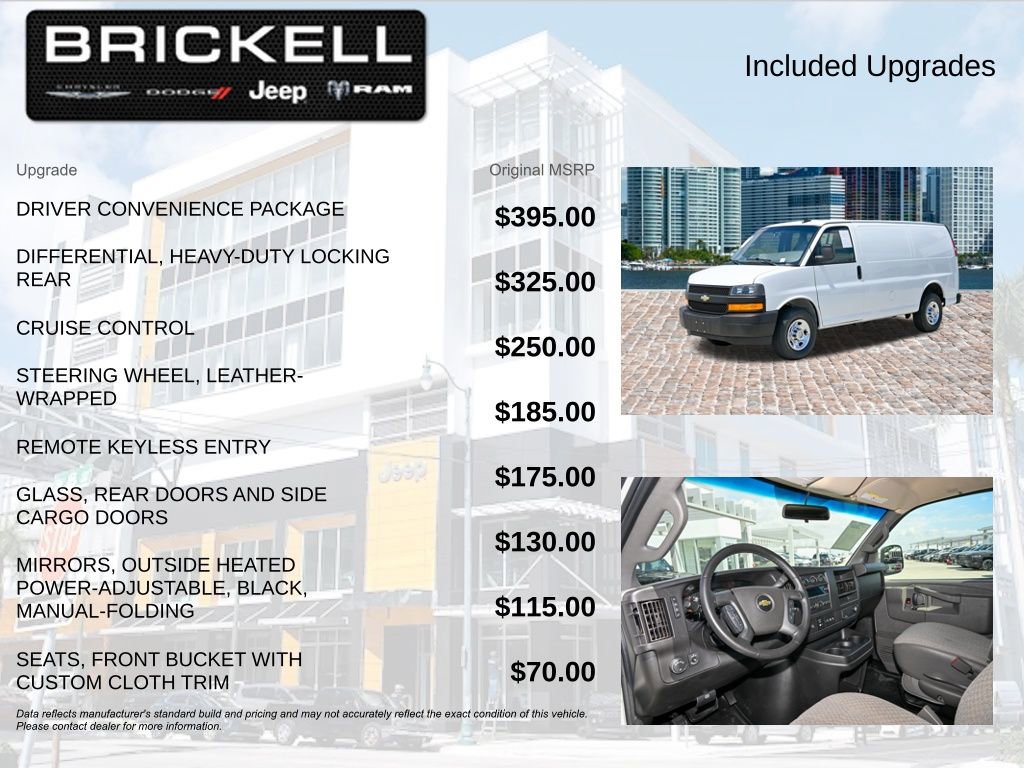 Used 2021 Chevrolet Express 2500 w/ Driver Convenience Package image 5