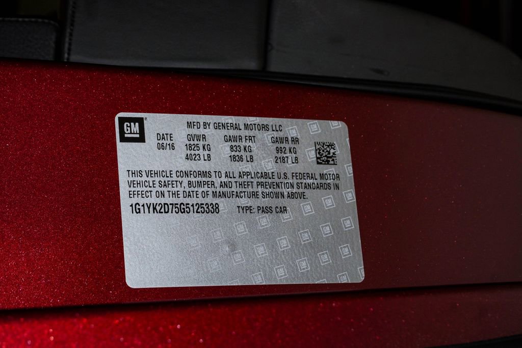 Used 2016 Chevrolet Corvette Stingray Coupe w/ 2LT Preferred Equipment Group image 33