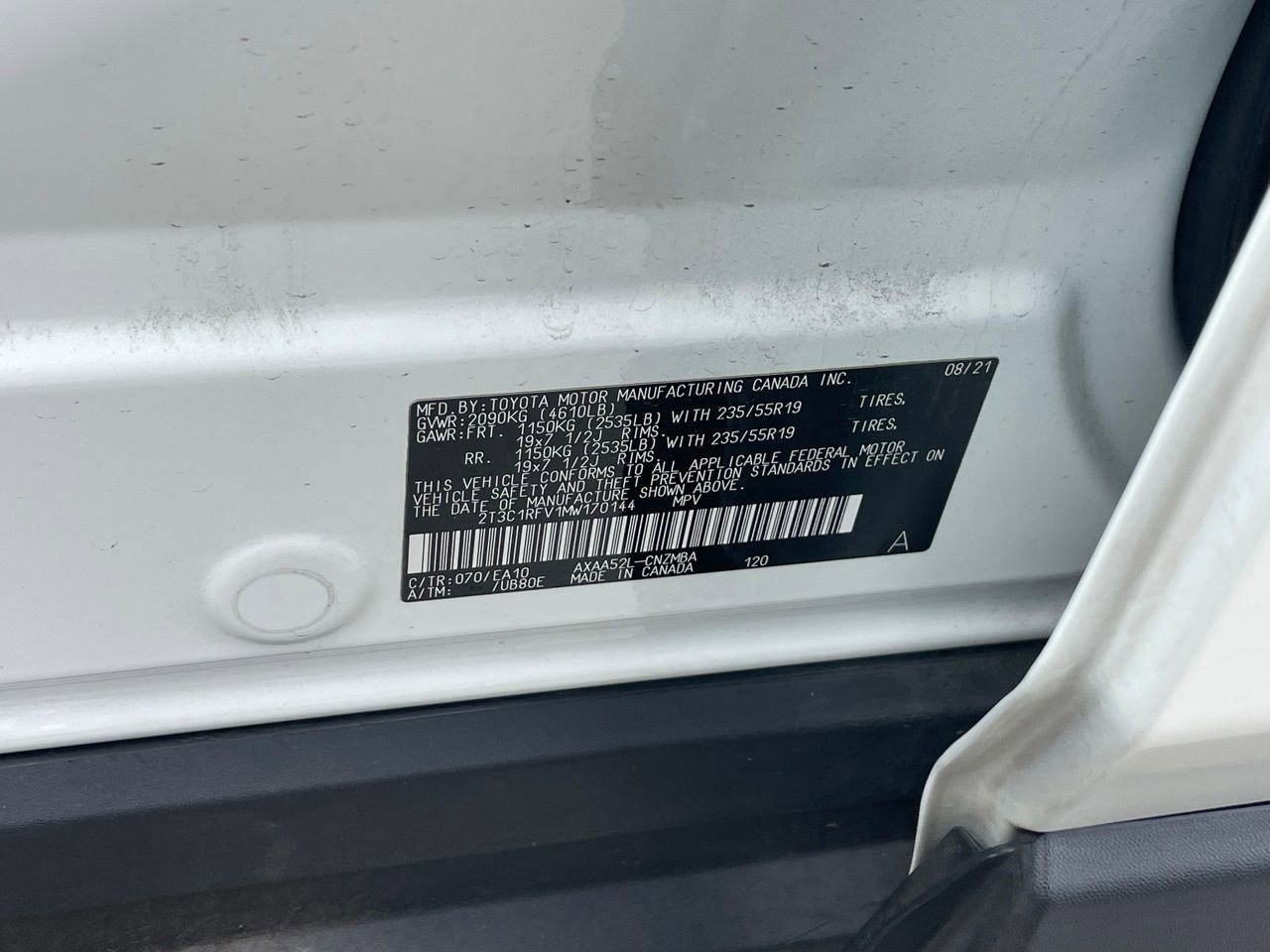 Used 2021 Toyota RAV4 XLE Premium FWD image 14