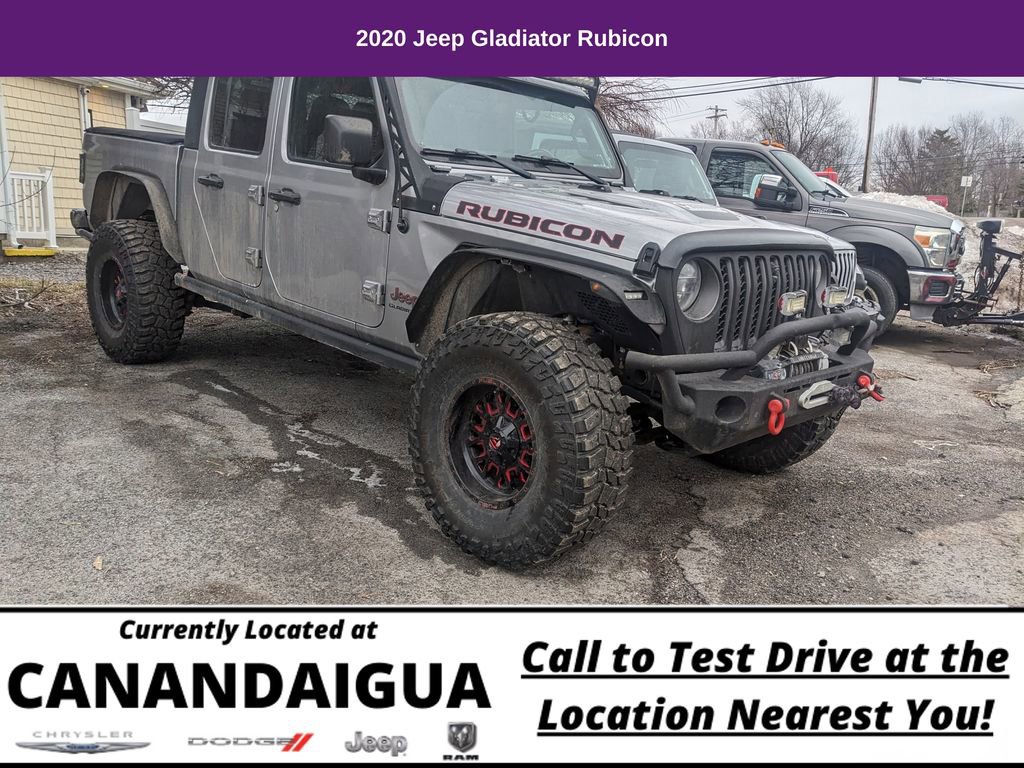 Used 2020 Jeep Gladiator Rubicon w/ Dual Top Group