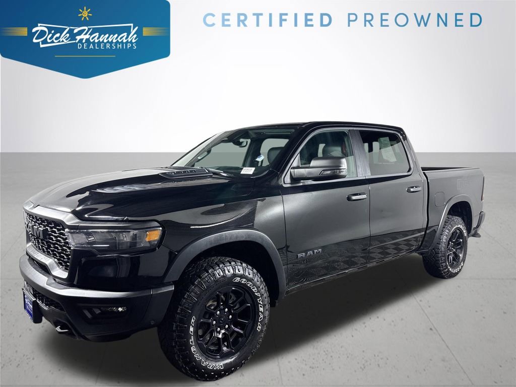 Certified 2025 RAM 1500 Rebel w/ Bed Utility Group