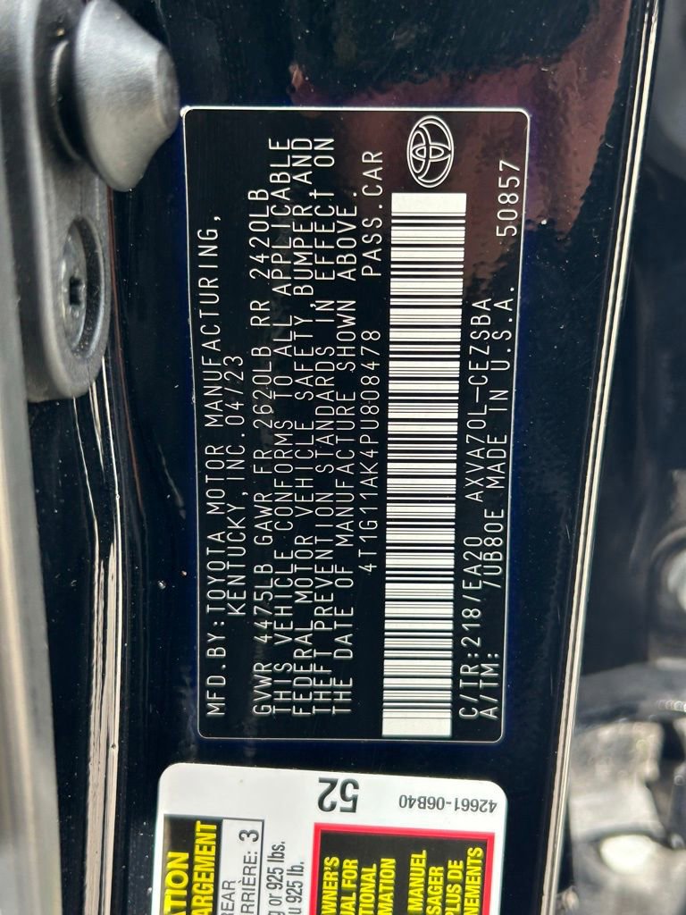 Used 2023 Toyota Camry SE image 54